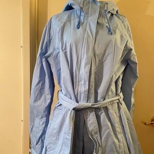 Columbia Light Blue Mesh-Lined Jacket